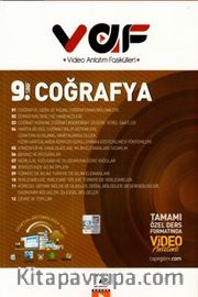 VAF 9. Sınıf Coğrafya Video Anlatımlı Fasiküller 