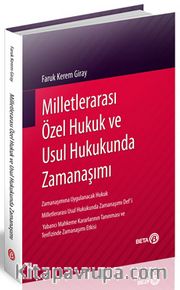 Milletlerarası Özel Hukuk ve Usul Hukukunda Zamanaşımı