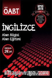 2016 KPSS ÖABT İngilizce Konu Anlatımlı (Alan Bilgisi-Alan Eğitimi)