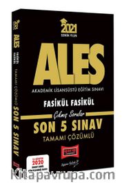 2021 ALES VIP Tamamı Çözümlü Fasikül Fasikül Son 5 Sınav Çıkmış Sorular (16 Ağustos 2020 Sınavı Dahil)