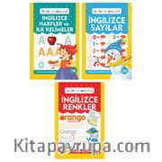 İngilizce Harfler, Sayılar ve Renkler Seti (3 Kitap)