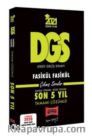 2021 DGS VIP Tamamı Çözümlü Fasikül Fasikül Son 5 Yıl Çıkmış Sorular (9 Ağustos 2020 Sınavı Dahil)