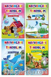 Hayvanları Tanıyalım Seti (4 Kitap)