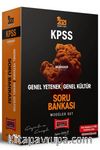 2021 KPSS Genel Yetenek Genel Kültür Çözümlü ve Cevaplı Modüler Soru Bankası Seti Mürekkep Serisi