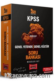 2021 KPSS Genel Yetenek Genel Kültür Çözümlü ve Cevaplı Modüler Soru Bankası Seti Mürekkep Serisi