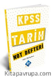 2021 KPSS Tarih Konu Anlatımlı Not Defteri