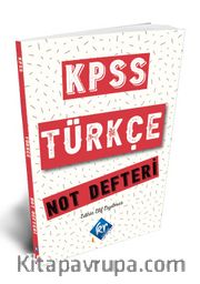 2021 KPSS Türkçe Konu Anlatımlı Not Defteri 