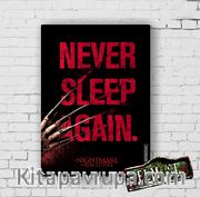 Ahşap Poster - Elm Street (BK-ES278) Lisanslı Ürün