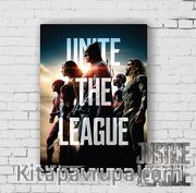 Ahşap Poster - Justice League (BK-JL274) Lisanslı Ürün