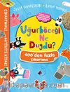 Uğurböceği Ne Duydu Çıkartmalı Aktivite Kitabı