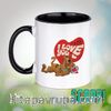 Porselen Kupa -Scooby Doo - Love (BK-SD289) Lisanslı Ürün