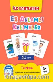 İlk Kartlarım - Eş Anlamlı Kelimeler 