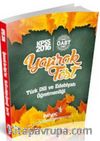 2016 KPSS ÖABT Türk Dili ve Edebiyatı Öğretmenliği Yaprak Test