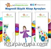 Magnetli Büyük Kitap Ayraçları / Çocuk Temalı