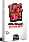 2021 KPSS Genel Kültür Vatandaşlık Çek Kopart Yaprak Test