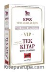 2021 KPSS VIP Tüm Adaylar İçin Genel Yetenek Genel Kültür Konu Anlatımlı Tek Kitap