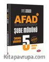 Afad Şube Müdürü Çözümlü 5 Deneme Sınavı 