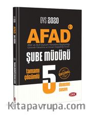 Afad Şube Müdürü Çözümlü 5 Deneme Sınavı 