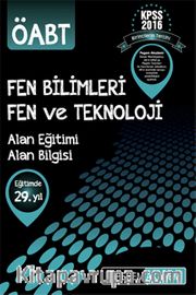 2016 KPSS ÖABT Fen Bilimleri Fen ve Teknoloji Konu Anlatımlı Modüler Set