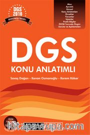 2016 DGS Konu Anlatımlı 