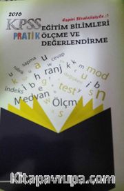 2016 KPSS Eğitim Bilimleri Pratik Ölçme ve Değerlendirme