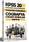 2021 KPSS Genel Kültür Coğrafya Konularına Göre Tamamı Çözümlü Çıkmış Sorular (Son 12 Yıl)