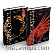 Kızıl İsyan Serisi Özel Set (Pierce Brown 2 Kitap Ciltli)