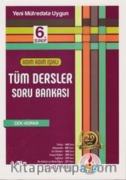 6. Sınıf Adım Adım Işıklı Tüm Dersler Soru Bankası