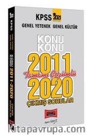 2021 KPSS Genel Yetenek Genel Kültür Konu Konu Tamamı Çözümlü Çıkmış Sorular (2011-2020)