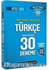 2021 KPSS Genel Yetenek - Genel Kültür Türkçe 30 Deneme