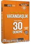 2021 KPSS Genel Yetenek - Genel Kültür Vatandaşlık 30 Deneme