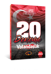2021 KPSS Genel Kültür Vatandaşlık Tamamı Çözümlü 20 Deneme 