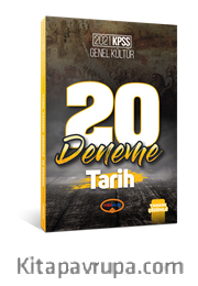 2021 KPSS Genel Kültür Tarih Tamamı Çözümlü 20 Deneme 