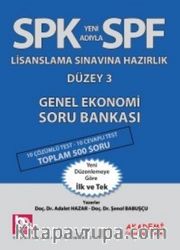 SPF Lisaslama Sınavlarına Hazırlık Düzey 3 Genel Ekonomi Soru Bankası