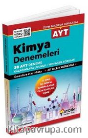 AYT Kimya 30x13 Denemeleri Tamamı Video Çözümlü