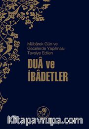 Dua ve İbadetler (Plastik Kapak)