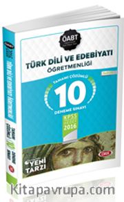 2016 KPSS ÖABT Türk Dili Ve Edebiyatı Öğretmenliği Tamamı Çözümlü 10 Deneme Sınavı 