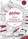 Harry Potter Sihirli Yerler ve Karakterler Kartpostal Boyama Kitabı
