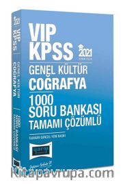 2021 KPSS VIP Coğrafya Tamamı Çözümlü 1000 Soru Bankası