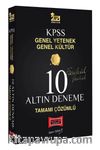 2021 KPSS Genel Yetenek Genel Kültür Tamamı Çözümlü 10 Altın Fasikül Deneme