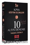 2021 KPSS Eğitim Bilimleri Tamamı Çözümlü 10 Altın Fasikül Deneme