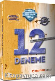 2016 KPSS Genel Yetenek Genel Kültür 12 Deneme Çözümlü