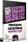 2021 Kpss Eğitim Bilimleri Program Geliştirme Çek Kopart Yaprak Test 