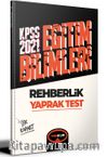 2021 Kpss Eğitim Bilimleri Rehberlik Çek Kopart Yaprak Test 