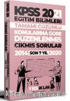 2021 KPSS Eğitim Bilimleri Konularına Göre Düzenlenmiş Tamamı Çözümlü Son 7 Yıl Çıkmış Sorular