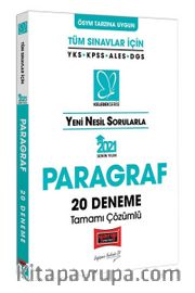 2021 Tüm Sınavlar İçin Paragraf Tamamı Çözümlü 20 Deneme