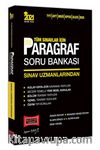 2021 Tüm Sınavlar İçin Sınav Uzmanlarından Paragraf Soru Bankası