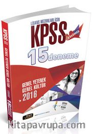 2016 KPSS Çözümlü 15 Deneme Sınavı