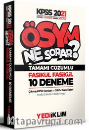 2021 KPSS Ösym Ne Sorar Genel Yetenek Genel Kültür Tamamı Çözümlü 10 Fasikül Deneme