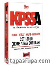2021 KPSS A Grubu ve Tüm Kurum Sınavları İçin Hukuk-İktisat-Maliye-Muhasebe 2011-2020 Çıkmış Sınav Soruları